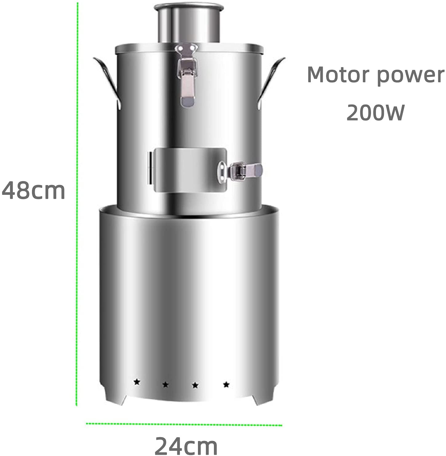 Éplucheur d'ail électrique en Acier Inoxydable Domestique, Éplucheur d'ail électrique 25Kg / H, Éplucheur d'ail Commercial, Éplucheur d'ail, Gousse d'ail