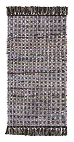 Luxor Living Wohnidee Teppich Frida Baumwolle Naturfaser Handgewebt Handwebteppich Color: marrón, 120 x 170 cm Cover