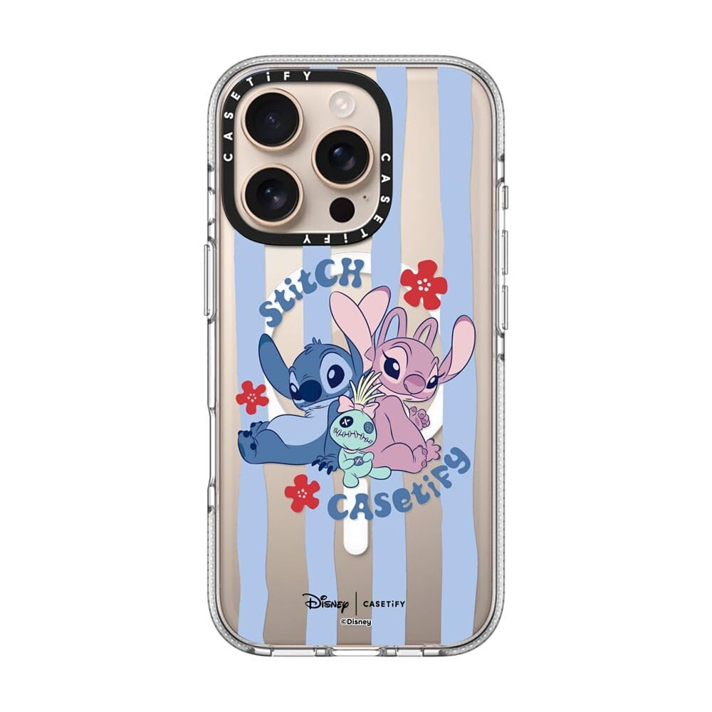 Amazon.com: CASETiFY Clear iPhone 16 Pro Case [Lilo & Stitch Colab
