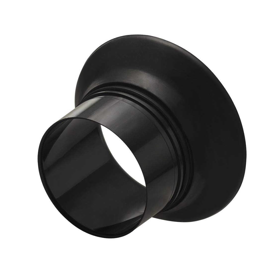 Alnicov Potenciador de batería de bajo de goma ABS con protector de agujero de puerto negro negro
