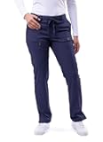 Adar Pro Scrubs for Women - Skinny Leg Yoga Scrub Pants