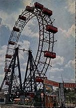 The Big Wheel in The Prater Vienna, Austria Original Vintage Postcard