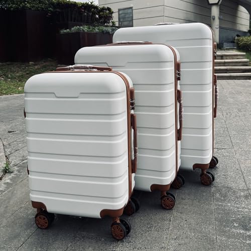 3 Pcs Luggage Suitcase with Different Sizes (20/24/28 Inch) and Large Hard Shell, Suitcase Set with Spinner Wheels & TSA Lock, Travel Luggage Set for Business Trips2