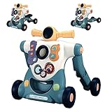 HOMCENT Andador 3 en 1 para bebé, Andador con Centro de Actividades de Entretenimiento Musical para niños y niñas, Andador Educativo para bebé, Regalo de cumpleaños