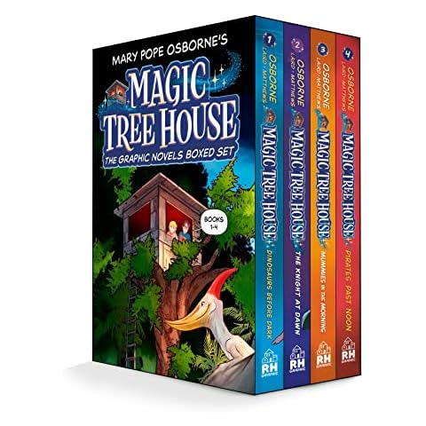 Magic Tree House Graphic Novel Starter Set: (A Graphic Novel Boxed Set) (Magic Tree House (R)) Cover