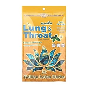 QAI Certified Organic Lung & Throat Herbal Lozenges (24-Pack)
