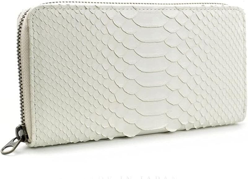 Amazon 日本製 ヘビ革 ラウンドファスナー 長財布 財布 パイソン 金運財布 金運アップ 風水 オフホワイト 白 開運 蛇革 お財布ふとん Tbfc ポーチ Amazon 日本製 ヘビ革 ラウンドファスナー 長財布 財布 パイソン 金運財布 金運アップ 風水 オフホワイト 白 開運 蛇革 お財布ふとん Tbfc ポーチ