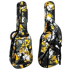 Sac de voyage jaune pour guitare, jaune, E-GUITARBAG-2 - Les Beatles, Paul McCartney, John Lennon, RIngo Starr, George Harrison