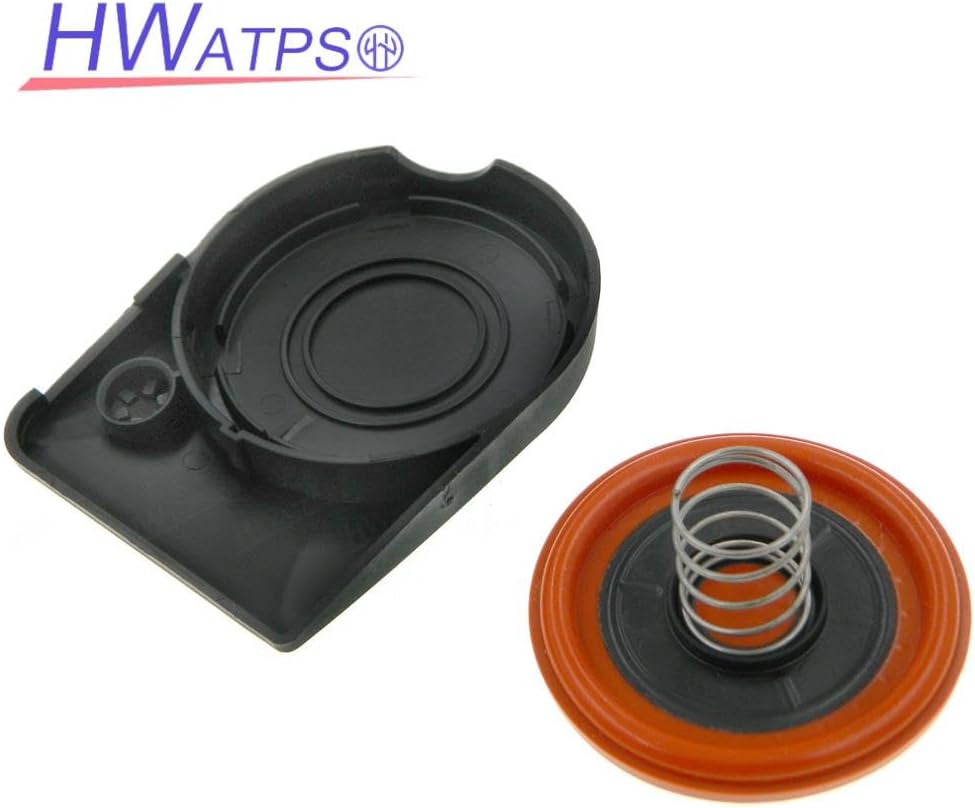 HWATPS 11127646552 11127603390 PCV Valve Cover Valve Cap With Membrane Compatible with Mini Cooper N13 N18 R55 R56 R57 R58 R59 9818425480