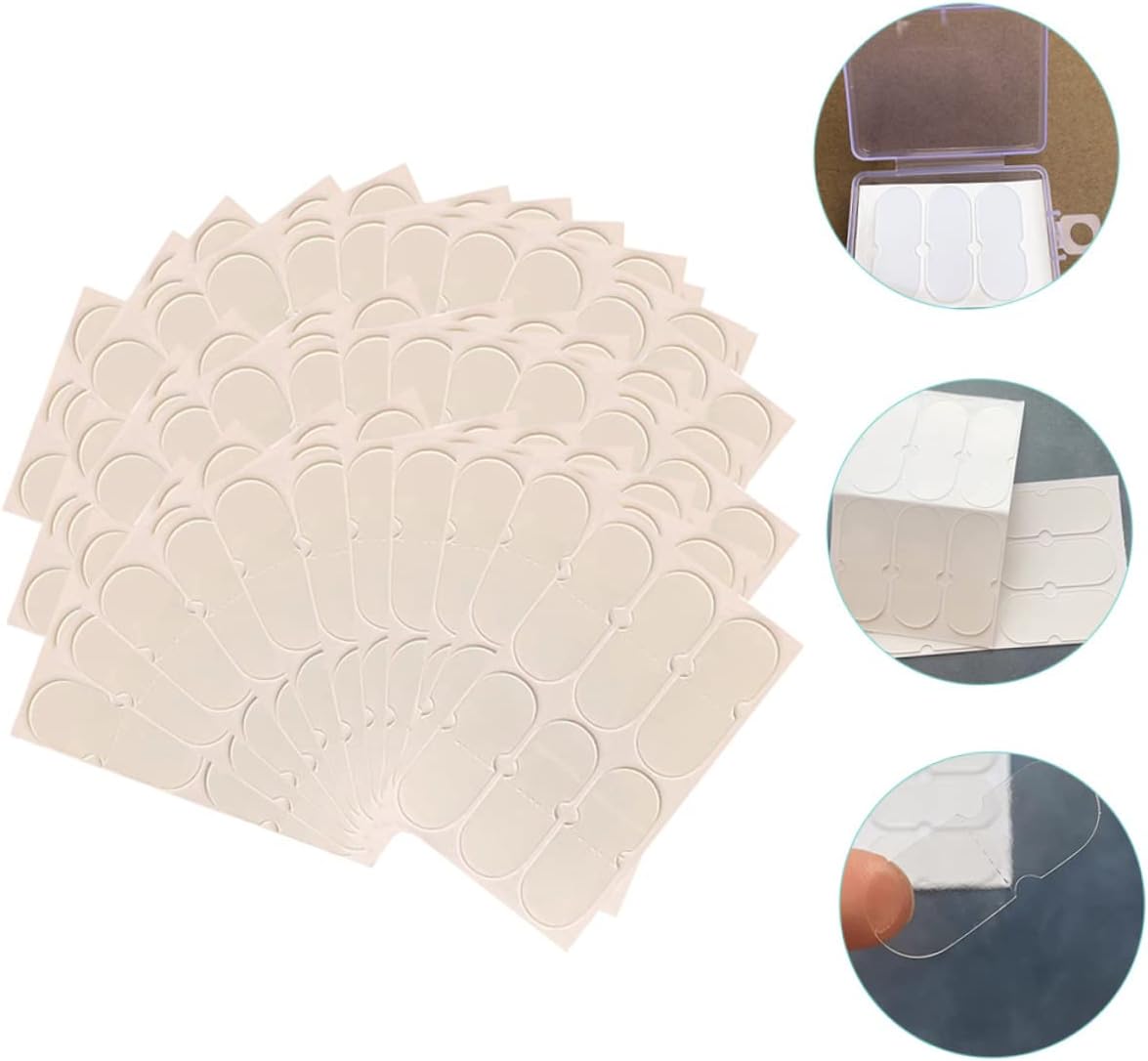 Gatuida 120pcs Transparent for Protruding Ear Tape for Correction Discreet Comfortable Vertical Ear Patches for Daily Use Special Occasions