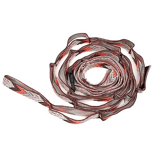 Toddmomy Corde À Linge Dextérieur Sangle De Corde De Tente Outil De Camping en Guirlande Fabriqué en Matériau Trou De Suspension pour Usages Multiples
