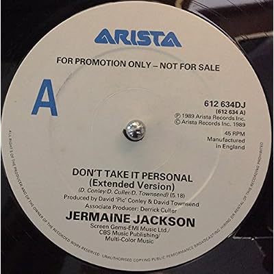 Don't Take It Personal