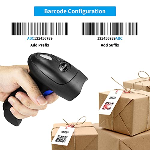 Netumscan Bluetooth Qr Barcode Scanner With Stand, 3 In 1 Wireless 1D 2D Bar Code Scanner Usb Image Bar Code Reader For Computer, Tablet, Iphone, Ipad, Android #TOP6