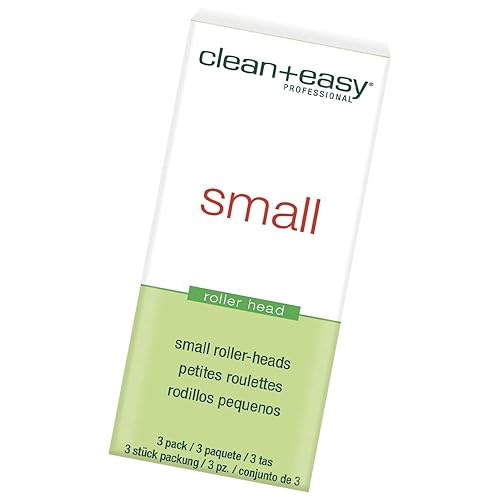 Clean Easy Cabezal de rodillo pequeño para usar con recambio de cera enrollable perfecto para depilación en áreas pequeñas para cejas labio