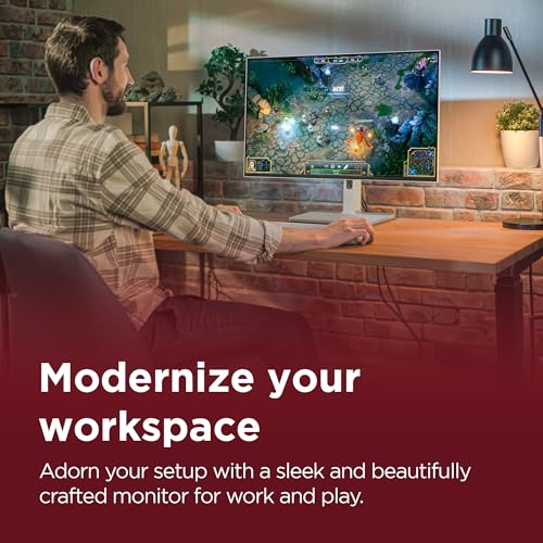 Image of Lenovo L24D-4C | 24 inch (60.9cm) FHD IPS 144Hz Ultraslim Monitor | 1ms, 3Wx2 Speakers, 99% sRGB, 4X USB-A 3.2, USB-C Dock DP Support & 75W PD, HDMI 1.4| Tilt, Swivel, Pivot, Height Adjust | Grey
