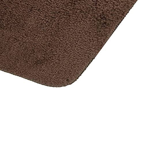 Image of Door Mats for Home | Door Mats for Home Entrance | Door Mat for Bathroom| Soft & Super Absorbent Mats for Shower | Washable, Non-Slip & Quick-Drying Mats (Pack of 2) (Dark Brown 2)