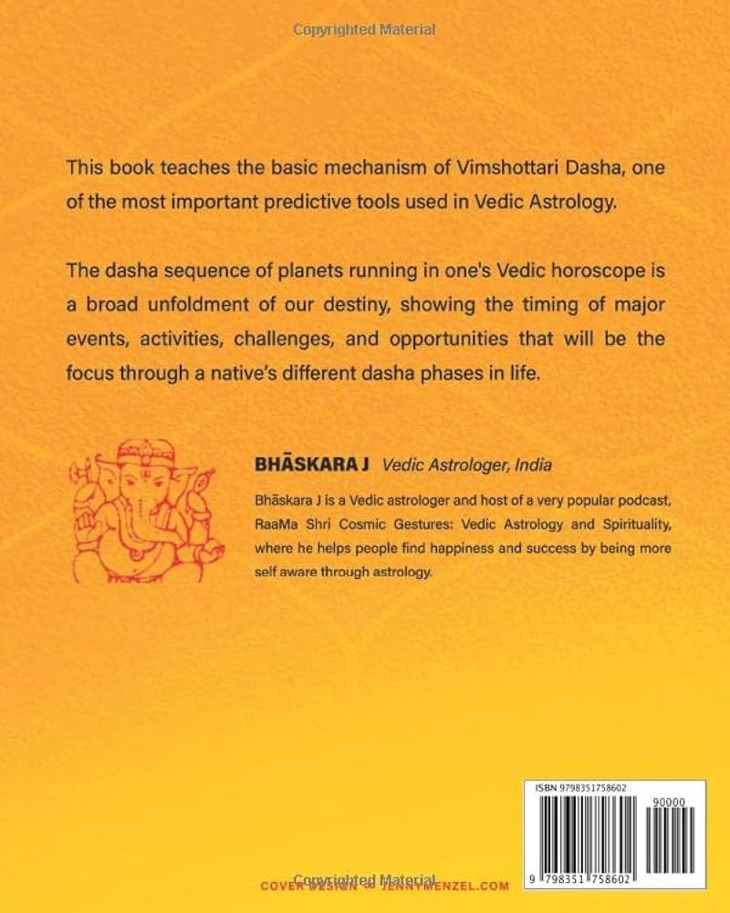 dasha Amazon | Dasha in Vedic Astrology: the unfolding chain of destiny | J, Bhāskara | Astrology