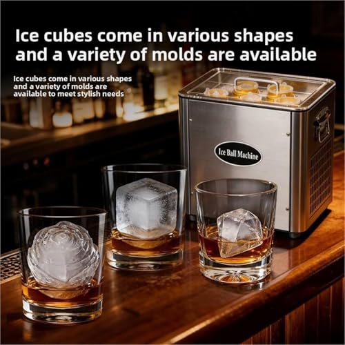 Fabricadora de Hielo Esferas Claras 5 Cavidades 1.5H miniatura 5