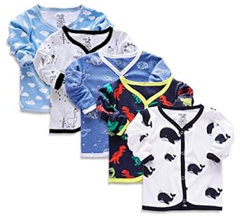 minicult Baby Boys & Baby Girls T Shirt (Pack of 5)