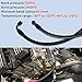 YESHMA Braided Fuel Line Compatible with Honda-Acura Integra Crx Accord B/D Series D15 D16 B16 B18 B20