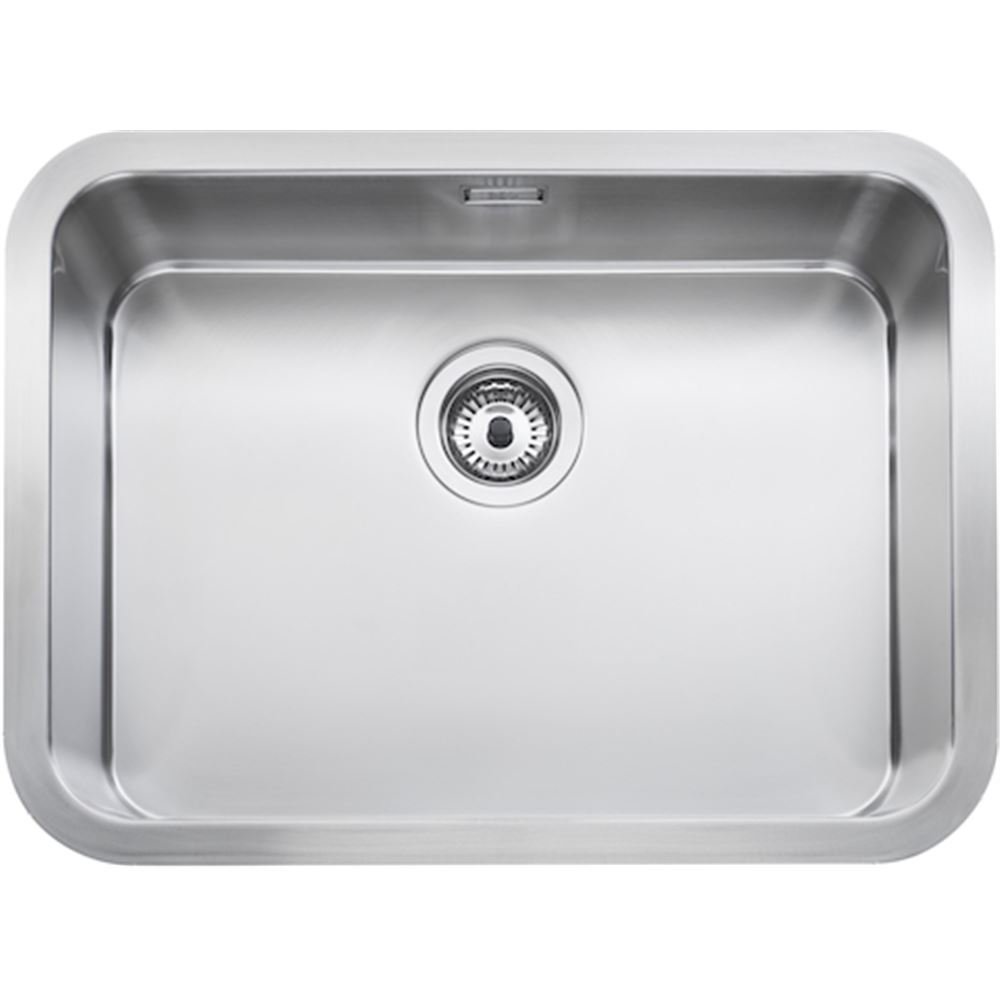 Roca,Berlin,PLUS - Fregadero de 1 cubeta de acero inoxidable,A870B10550