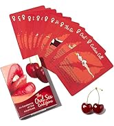 Oral Sex Position Card Game - Couple Game for Date Night & Bedroom Fun - Poker Position Battle