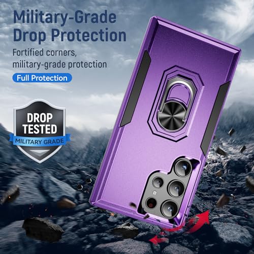 Coque robuste pour Samsung Galaxy S24 Ultra antichoc en silicone durable
