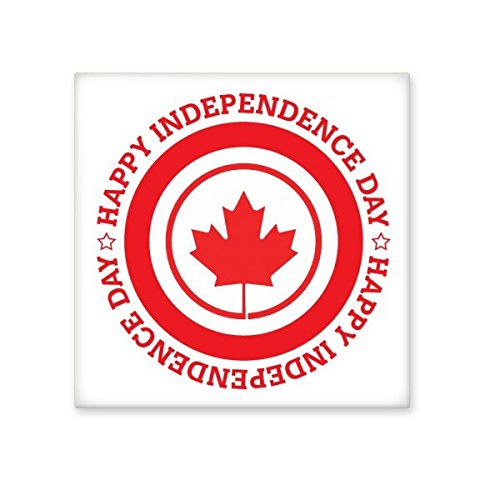 Carreau de céramique canadien blanc et rouge pour décoration murale