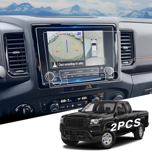 WEIPIN For 2PCS 2022 2023 2024 Nissan Frontier 8 Inch Touchscreen High Clarity Screen Protector - Frontier (S/SV) Accessories