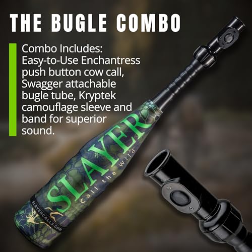 Image of Slayer Enchantress Elk Slayer Combo - Push Button Call + Bugle + Reed