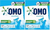 OMO Laundry Detergent Washing Powder Front & Top Loader 2kg (Pack of 2)