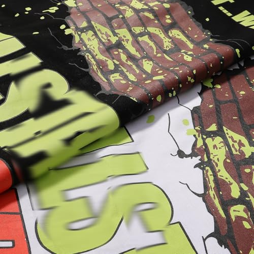 Street Style Short Sleeve T-Shirt, Vintage Retro, Hip Hop Style, Men's Short Sleeve, Couple Short Sleeve, Vintage T-Shirt4