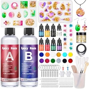 Ofciin Epoxidharz Schmuckherstellungs-Set OFQHR001 400ml