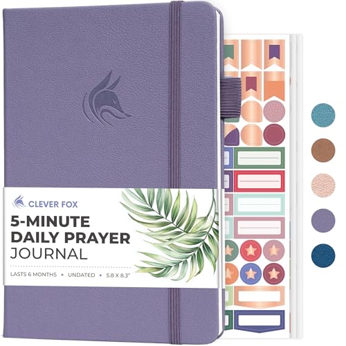 Clever Fox 5-Minute Daily Prayer Journal for...