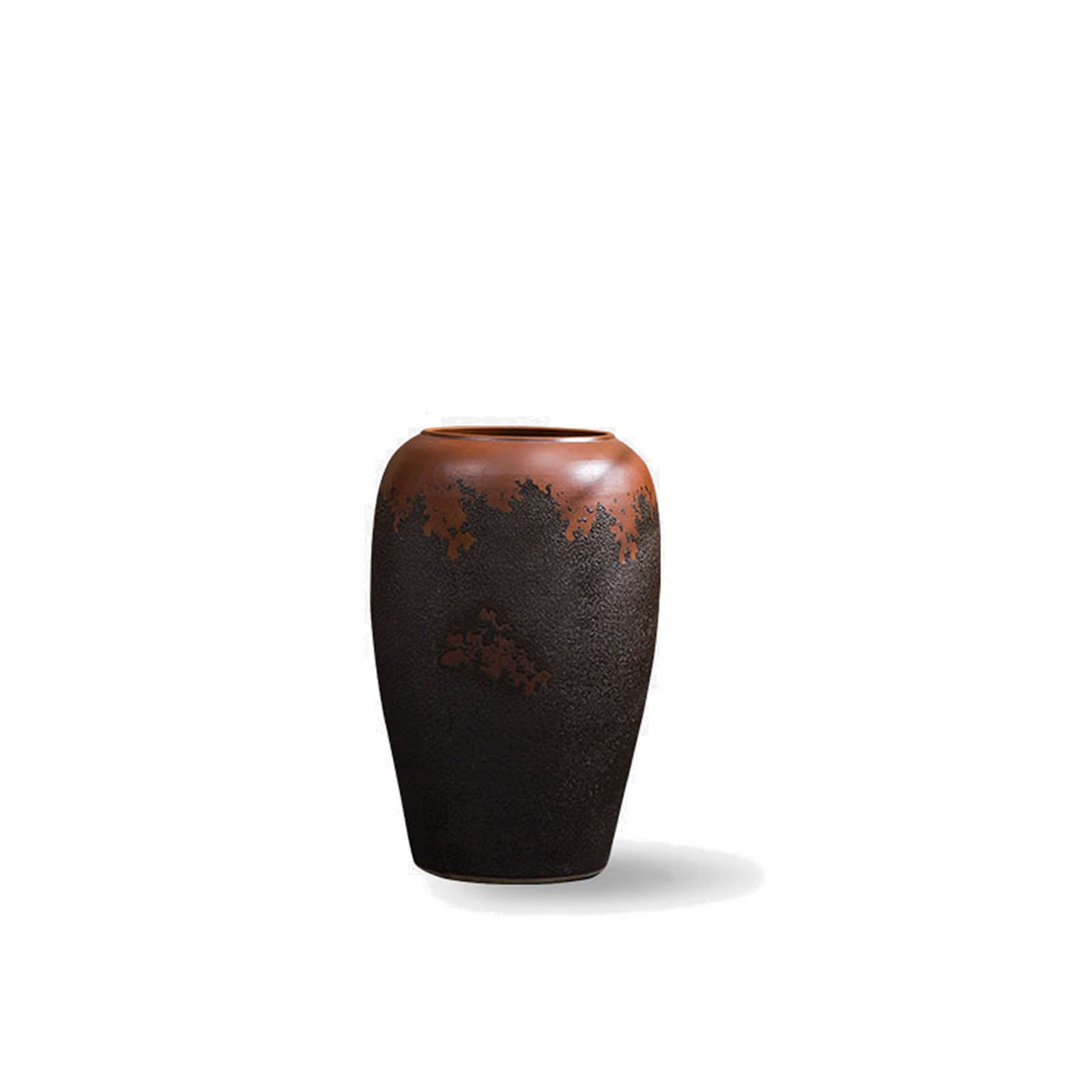 asdchZen Decorative Vases In Hotel Corridors, Large Vase On The Dining Table Retro Style Ballroom Floor-Standing Decorative Vase