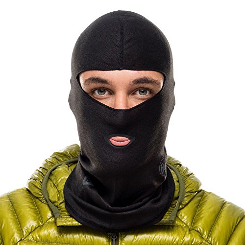 Buff Thermonet, Passamontagna Uomo, Nero/Solid