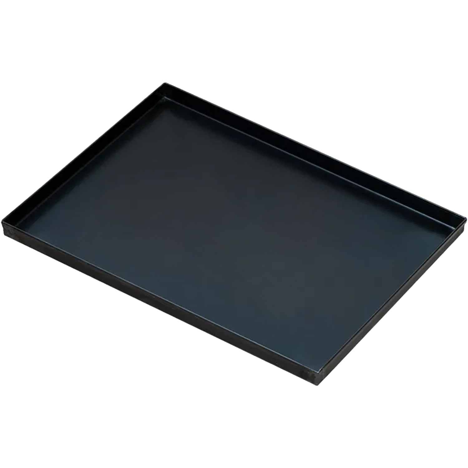 TEGLIA LAMIERA BLU CM.60X40X3