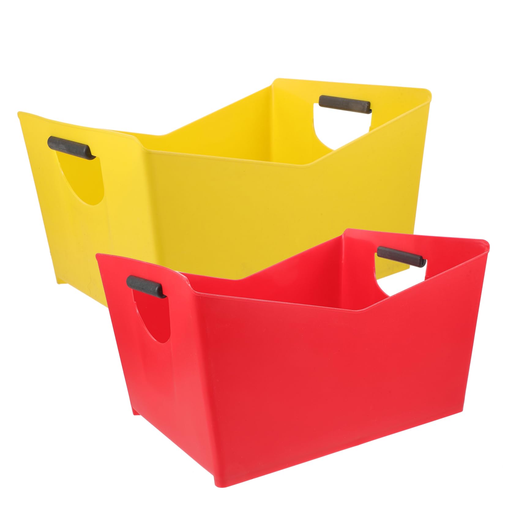 HOLIDYOYO Thickened Plastic Ice Bucket Handles Large Beverage Tub for Parties Wine Bucket for Home Use