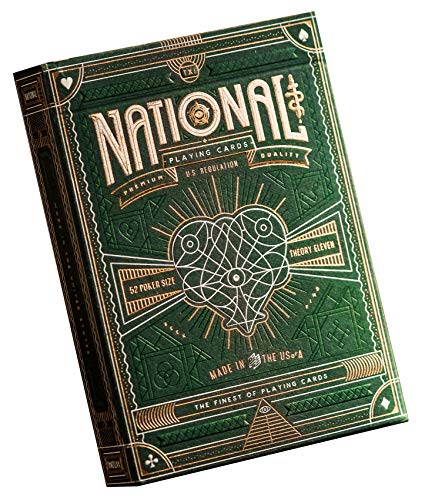 theory11 National Playing Cards (Green)