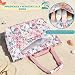Imagen de NEWIROVE Bolsa Playa Mujer Grande Xxl Familiar Bolsos Playa Con Cremallera Beach Bag Plegable Bolsa Viaje Ligero Tote Bag Mujer Para Playa