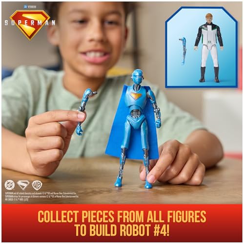 Image of DC Comics, Superman, Green Lantern, 6-Inch Action Figure, Authentic Superman Movie Styling, Super Heroes Kids Toys for Boys and Girls Ages 4 and Up