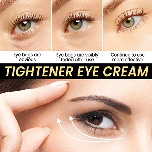Eye Cream, Instant Firming Eye Cream,Eye Tightening Lifting Serum,Instant Face Lift Cream,Firming Under Eye Cream for Dark Circles and Puffiness,Face Tightener,Skin Firming Anti Aging Anti Wrinkle - Image 3