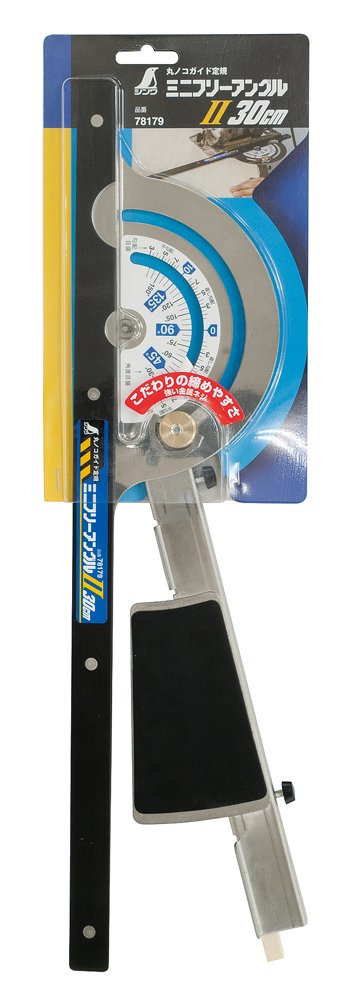 Shinwa Sokutei 78179 Circular Saw Guide Ruler, Mini Free Angle II, 11.8 inches (30 cm)