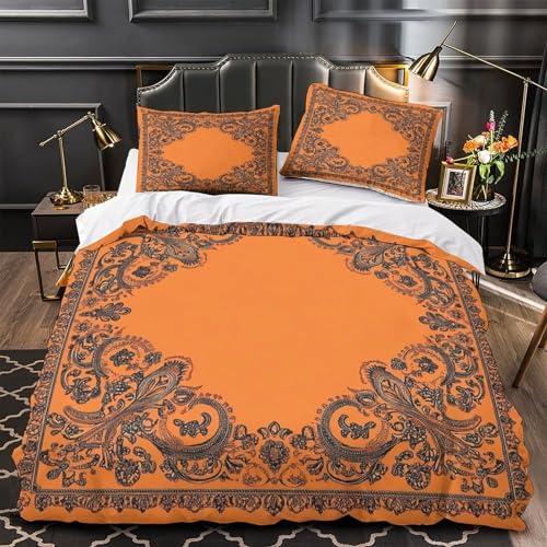 Housse de couette imprimé 3D parure de lit microfibre de qualité supérieure 260x220 - 2