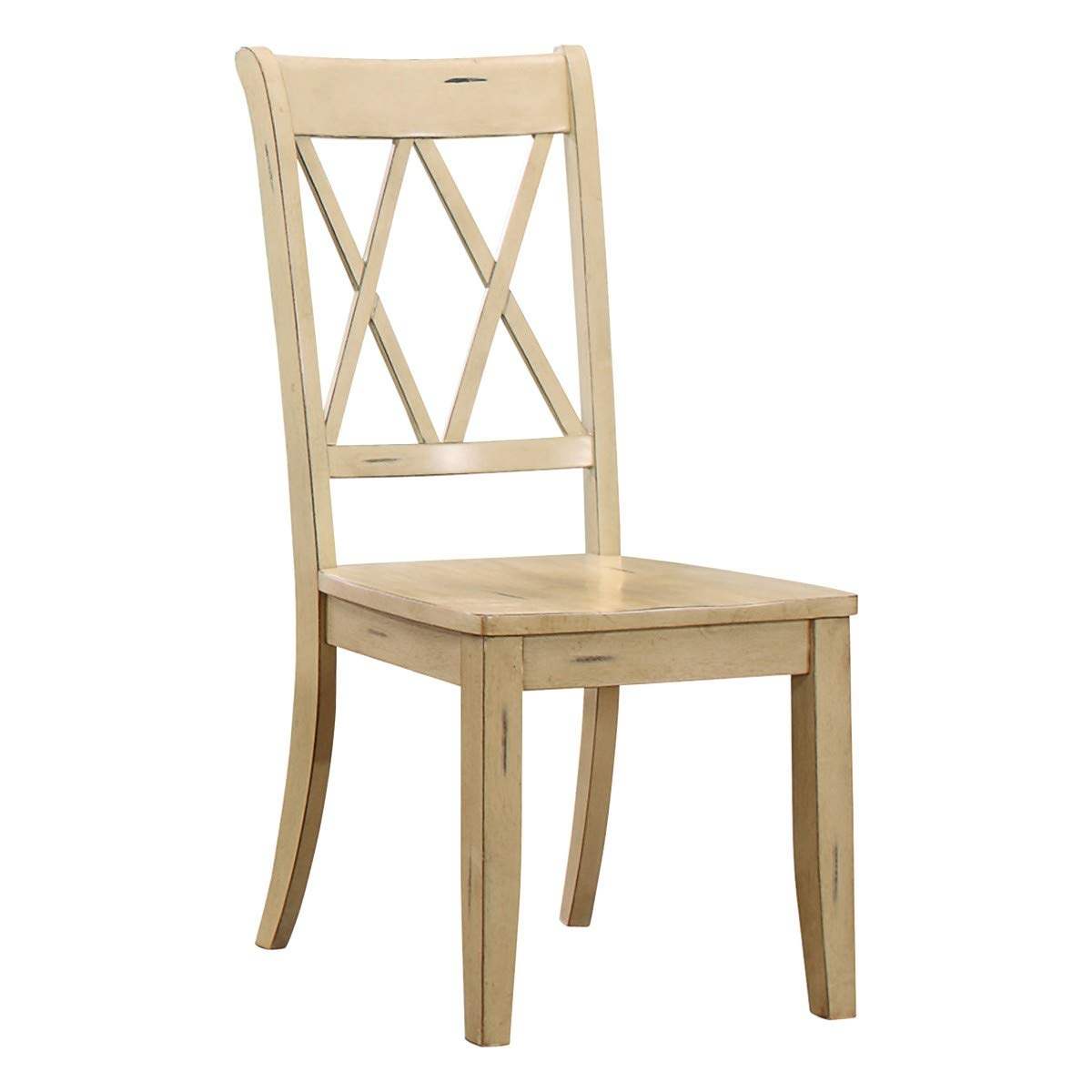 Homelegance Dining Chair (Set of 2), Buttermilk