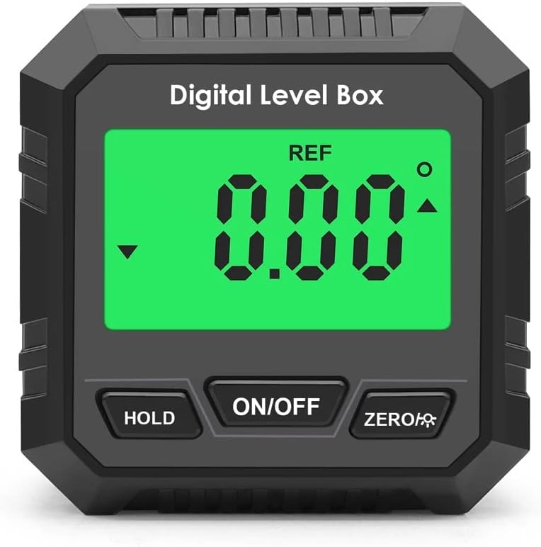 Digital Protractor Angle Finder LCD Backlight Electron Goniometer Level Meter Magnetic Base Mini Inclinometer Protractor