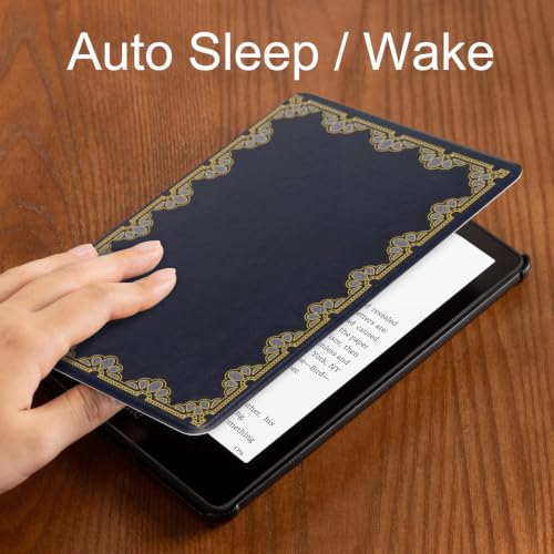 Image of CoBak Case for 7 inch E-Readers - All New PU Leather Cover with Auto Sleep Wake Feature for E-Readers 2024 Released