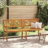 Photo Gallery llezkbr mobili da esterno - panca da giardino marrone 180 x 56 x 90 cm in legno massello di acacia Photo Gallery llezkbr mobili da esterno - panca da giardino marrone 180 x 56 x 90 cm in legno massello di acacia