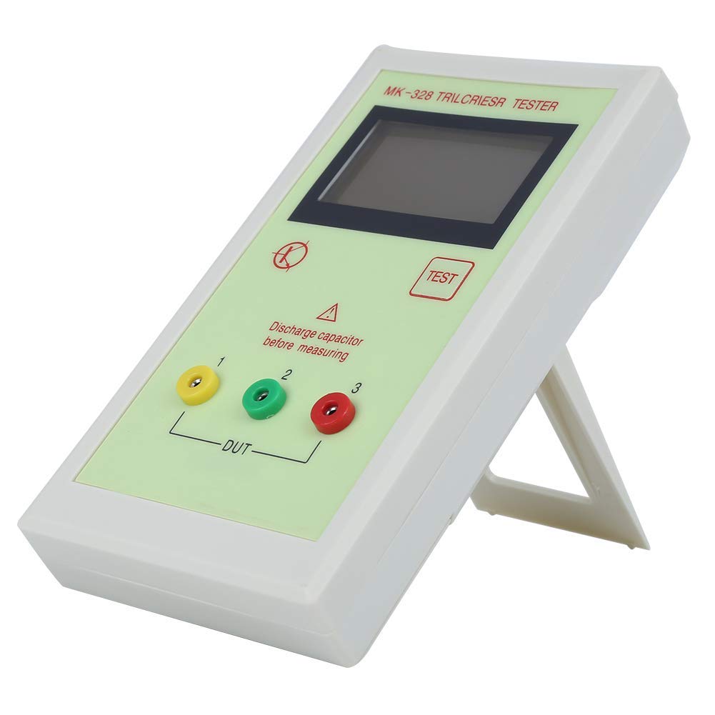 MK-328 Multifunktions Transistortester, TR Induktivitätskapazitätswiderstand Elektronisches Messgerät für NPN- und PNP-Bipolartransistoren