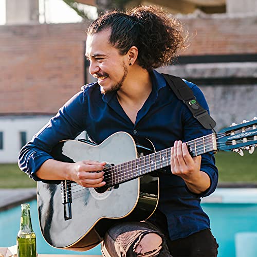 Perkanion Sangle de Guitare Extrémités en Cuir Sangle Guitare Ajustable en Bandoulière pour Guitares Basses électriques… - Les Beatles, Paul McCartney, John Lennon, RIngo Starr, George Harrison Perkanion Sangle de Guitare Extrémités en Cuir Sangle Guitare Ajustable en Bandoulière pour Guitares Basses électriques… – Image 8